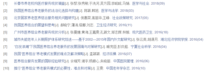 护理论文参考文献引用格式
