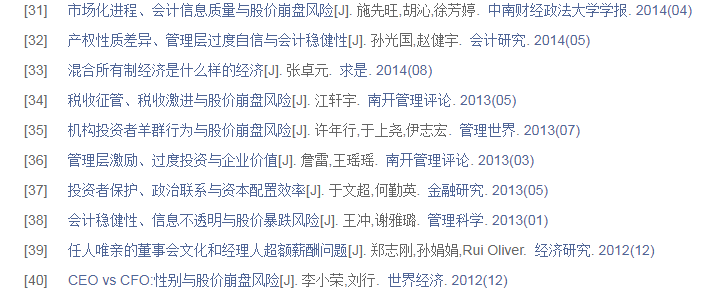 会计论文参考文献怎么写
