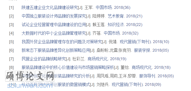 品牌管理论文