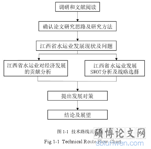 图 1-1 技术路线流程图