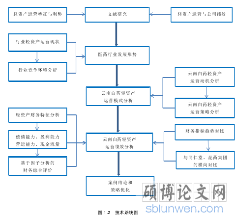 图 1.2   技术路线图