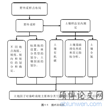 图 1-1  技术路线图