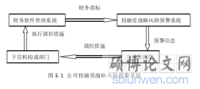 图 5.1 公司投融资战略风险预警系统