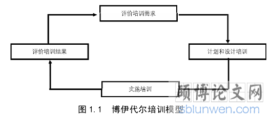 图 1.1 博伊代尔培训模型