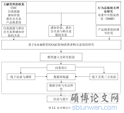 图 1.1 技术路线图