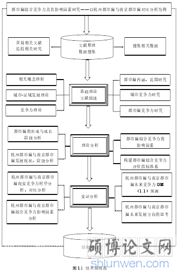 图 1.1 技术路线图