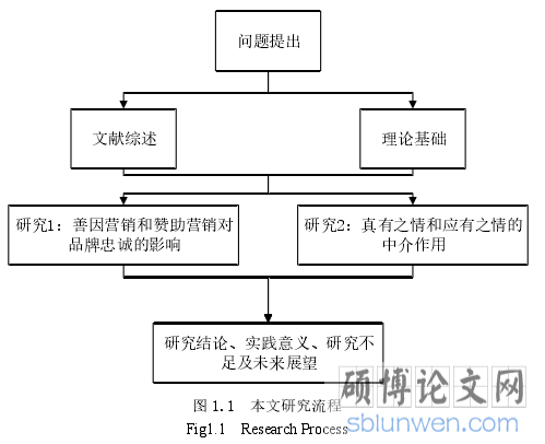 图 1.1  本文研究流程