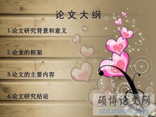 mba论文大纲