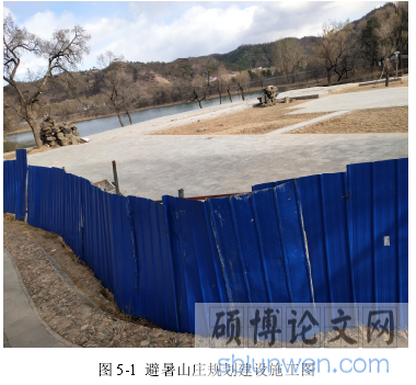 图 5-1  避暑山庄规划建设施工图