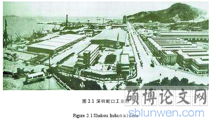 图 2.1  深圳蛇口工业区