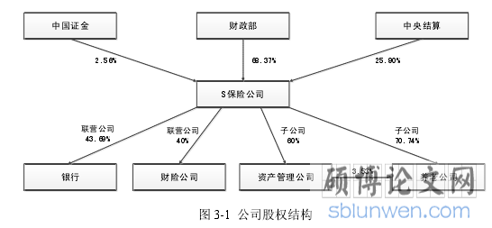 图 3-1  公司股权结构