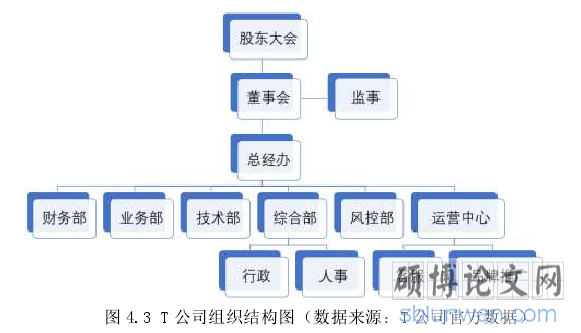 图 4.3 T 公司组织结构图（数据来源：T 公司官方数据）