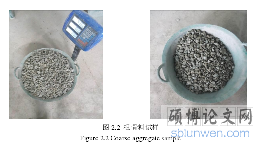 图 2.2  粗骨料试样