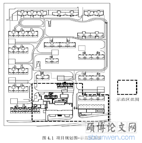 图 4.1 项目规划图-示范区范围