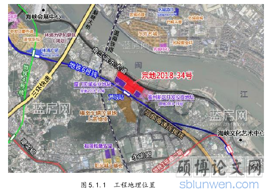 图 5.1.1  工程地理位置