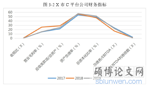图 3-2 X 市 C 平台公司财务指标