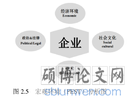 图 2.5 宏观环境（PEST）分析图