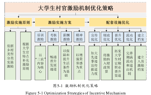 图5-1  激励机制优化策略 