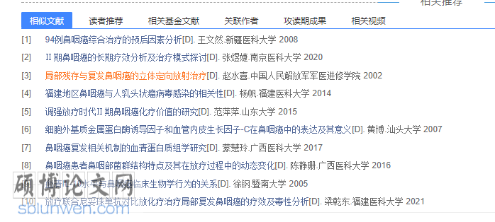 中医学论文提纲