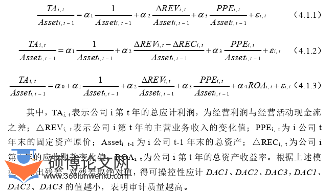 审计论文参考